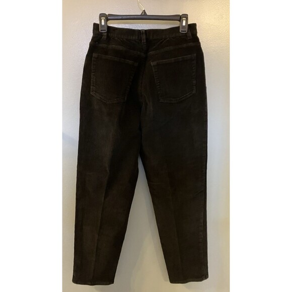 Jones New York Sport Black Stretch Corduroy Pants Women's Size 8 - Picture 4 of 5